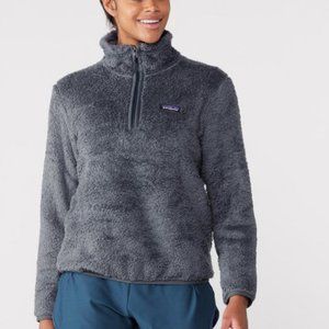 PATAGONIA Los Gatos 1/4 Zip Fleece Pullover Smolder Blue